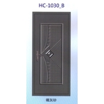 鍍鋅中肚浮雕板門HC-1030_B , 大亞金屬工程有限公司