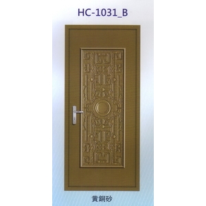 鍍鋅中肚浮雕板門HC-1031_B,大亞金屬工程有限公司
