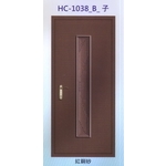 鍍鋅中肚浮雕板門HC-1038_B_子 , 大亞金屬工程有限公司