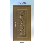 鍍鋅中肚浮雕板門HC-1046 , 大亞金屬工程有限公司