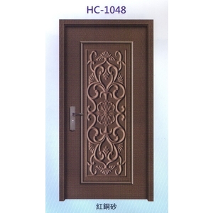 鍍鋅中肚浮雕板門HC-1048,大亞金屬工程有限公司