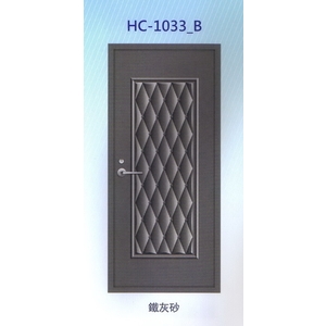 鍍鋅中肚浮雕板門HC-1033_B,大亞金屬工程有限公司