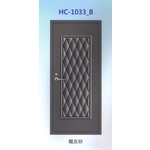 鍍鋅中肚浮雕板門HC-1033_B , 大亞金屬工程有限公司