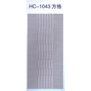 鍍鋅壓花板HC-1043方格,大亞金屬工程有限公司