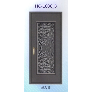 鍍鋅中肚浮雕板門HC-1036_B,大亞金屬工程有限公司