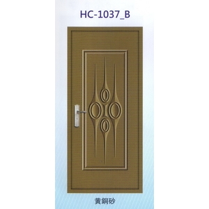 鍍鋅中肚浮雕板門HC-1037_B,大亞金屬工程有限公司