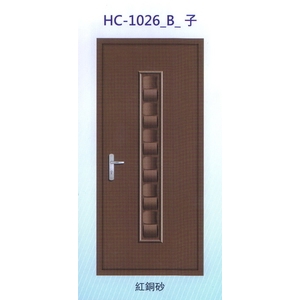 鍍鋅中肚浮雕板門HC-1026_B_子,大亞金屬工程有限公司