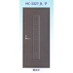 鍍鋅中肚浮雕板門HC-1027_B_子 , 大亞金屬工程有限公司