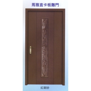 馬雅直卡板雕門,大亞金屬工程有限公司