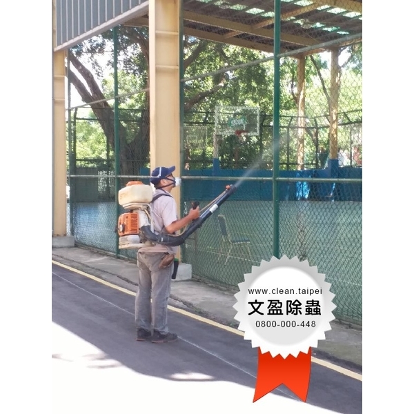 校園環境除蟲消毒-文盈蟲害防治企業社