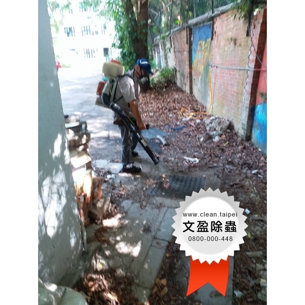 校園環境除蟲消毒-文盈蟲害防治企業社
