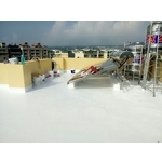 隔熱面漆塗布完成