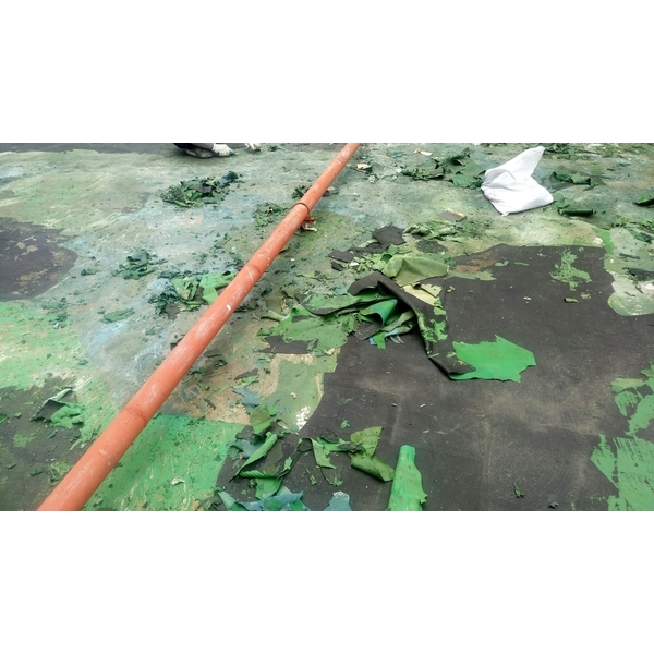 屋頂地坪剷除舊有PU-嘉興隆工程有限公司