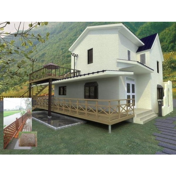 木質圍桿 木質圍桿,歐玟國際股份有限公司