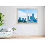 二拉無開天薄型室內靜音窗 , 綠眾事業股份有限公司