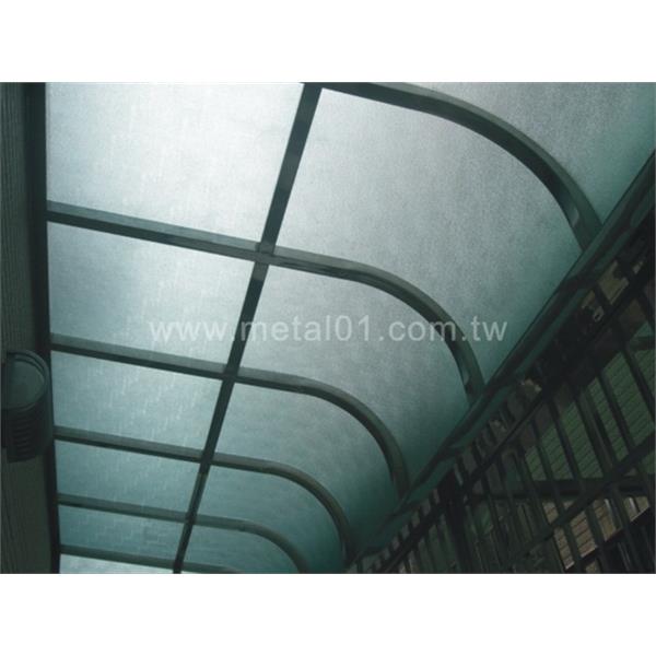 後院不鏽鋼採光罩+防盜窗,綠眾事業股份有限公司