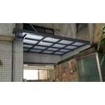 H型鋼玻璃採光罩 - 暐程快速捲門企業社