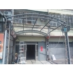 圓弧型採光罩 - 暐程快速捲門企業社