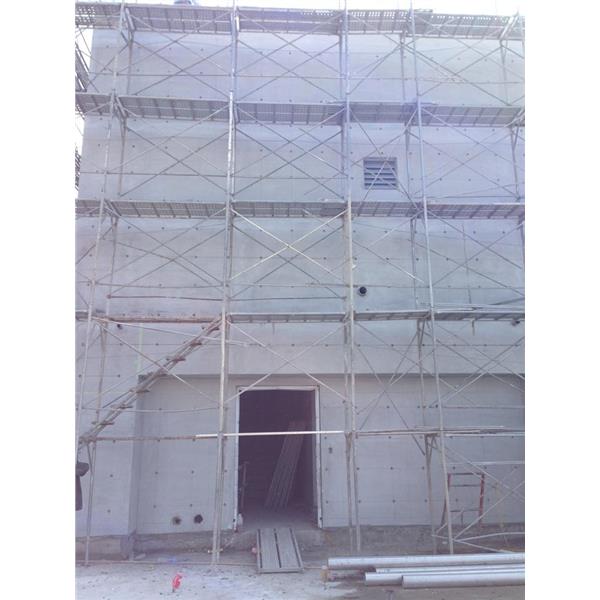 外牆 陽台 施作仿清水模