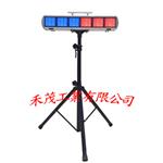 紅藍爆閃燈(六燈筒)-腳架式 , 晶順工業有限公司