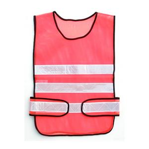 交警式背心-網布螢光橙／反光條白,晶順工業有限公司