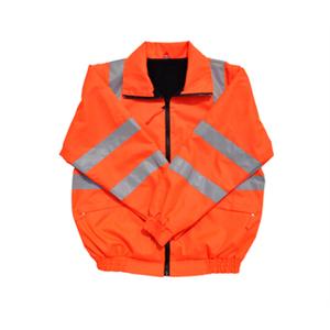 美式防寒防水外套(深藍.桔色) , 晶順工業有限公司