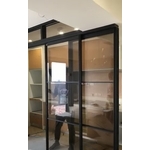 廚房隔間細鋁框拉門-鑫輝鋁業有限公司