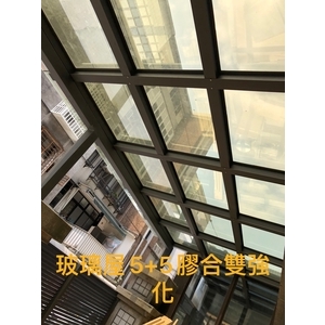 玻璃屋5+5膠合雙強化