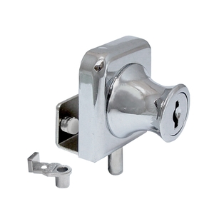 免挖孔玻璃櫃鎖,百富股份有限公司