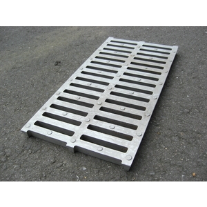 鑄鋁蓋20X40X2cm A型圓形止滑點 , 中道企業有限公司