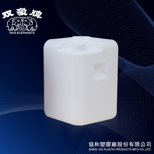 20公升四角桶(白色) , 協和塑膠廠股份有限公司
