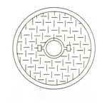 密封式鑄鐵水箱化糞池蓋防臭 , 建合實業有限公司