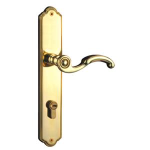 純銅機械門鎖中插芯鎖 , 億加企業股份有限公司