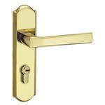 純銅機械門鎖小插芯鎖 HS-58002 PVD - 億加企業股份有限公司