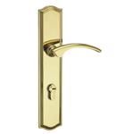 純銅機械門鎖小插芯鎖 HS-85005 PVD - 億加企業股份有限公司