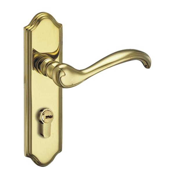 純銅機械門鎖小插芯鎖 HS-58006 PVD 純銅機械門鎖小插芯鎖 HS-58006 PVD,億加企業股份有限公司