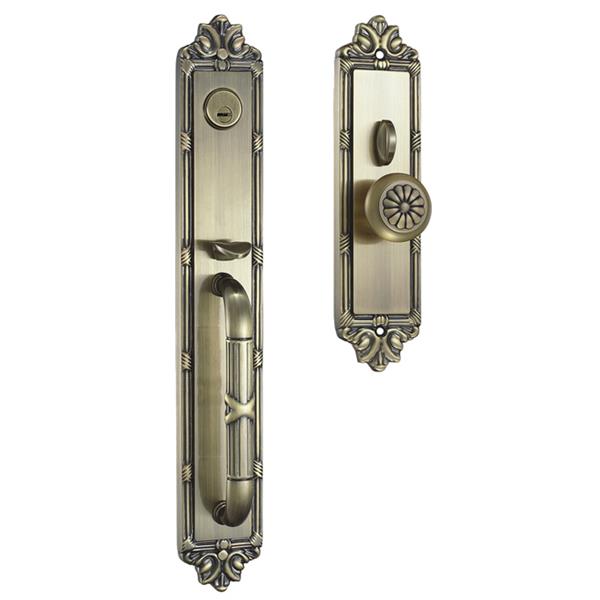 純銅機械大門鎖插芯鎖 HS-1002 DAB,億加企業股份有限公司