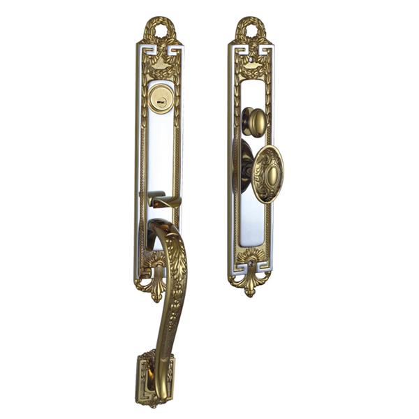 純銅機械大門鎖插芯鎖 HS-1003 PVD CP 純銅機械大門鎖插芯鎖 HS-1003 PVD CP,億加企業股份有限公司