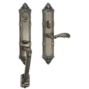 純銅機械大門鎖插芯鎖 HS-1012 DAB