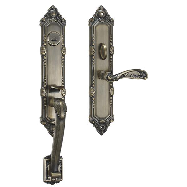 純銅機械大門鎖插芯鎖 HS-1012 DAB,億加企業股份有限公司