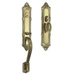 純銅機械大門鎖插芯鎖 HS-1012 PVD - 億加企業股份有限公司