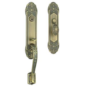 純銅機械大門鎖插芯鎖 HS-1015 DAB