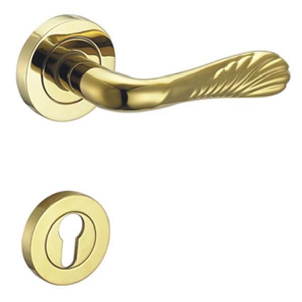 純銅分體式插芯鎖 HS-3010 PVD,億加企業股份有限公司