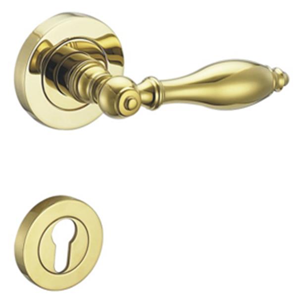 純銅分體式插芯鎖 HS-3026 PVD,億加企業股份有限公司