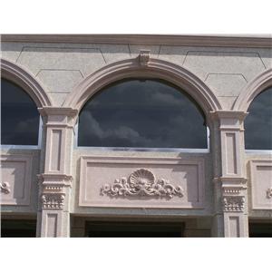 GRC花蓮政大書城壁飾浮雕