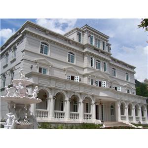 GRC歐莉葉荷城堡民宿建築外觀造型