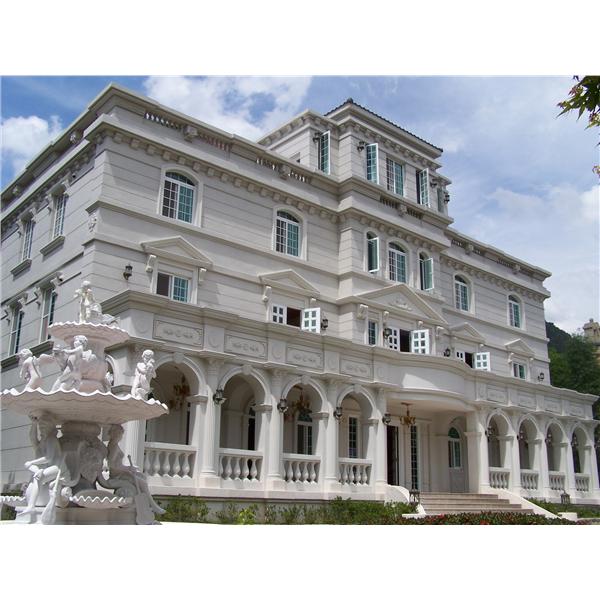 GRC歐莉葉荷城堡民宿建築外觀造型,昇辰企業有限公司