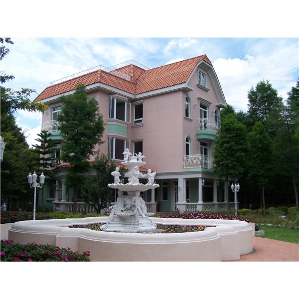 GRC歐莉葉荷城堡民宿建築外觀造型,昇辰企業有限公司