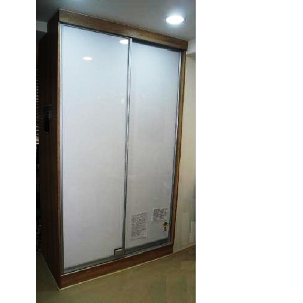 烤玻推拉門白板櫃,德盟居家設計坊