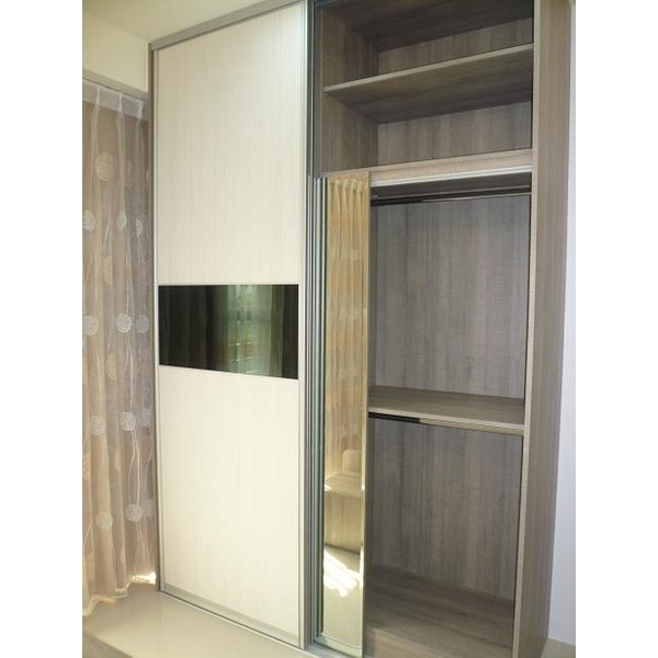 推拉衣櫃內藏鏡,德盟居家設計坊